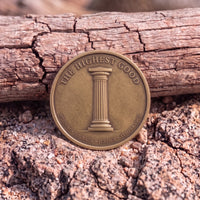 Four Stoic Virtues Coin