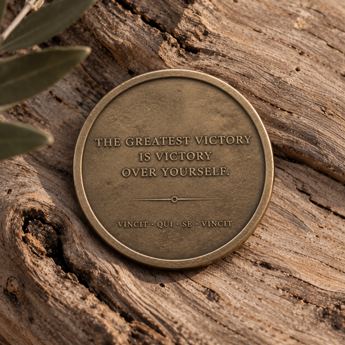 Conquer Yourself Coin