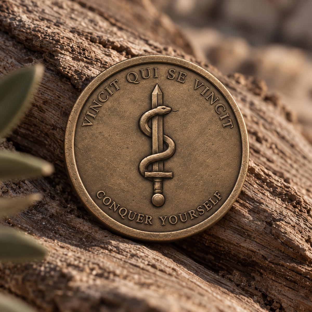 Conquer Yourself Coin
